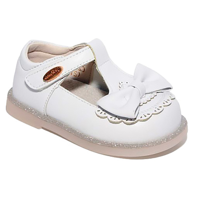 Туфли летние для девочки Капитошка C21203 белые 1